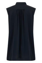 Load image into Gallery viewer, Sleeveless blouse with jewel embroidery