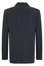 Load image into Gallery viewer, Double-breasted blazer in wool blend