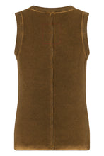 Load image into Gallery viewer, Ribbed viscose tank top