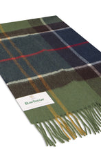Load image into Gallery viewer, Checked scarf with fringes