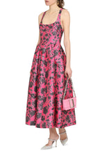 Load image into Gallery viewer, Printed midi dress