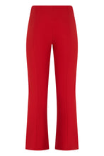 Load image into Gallery viewer, High-waisted cropped flare pants