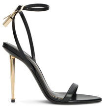 Load image into Gallery viewer, High-heeled sandals in leather