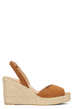 Load image into Gallery viewer, Wedge sandals in leather
