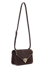 Load image into Gallery viewer, Rockstud small shoulder bag in suede