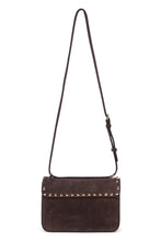 Load image into Gallery viewer, Rockstud small shoulder bag in suede