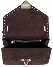 Load image into Gallery viewer, Rockstud small shoulder bag in suede