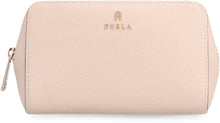 Load image into Gallery viewer, Furla Camelia leather beauty case