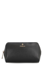Load image into Gallery viewer, Furla Camelia leather beauty case