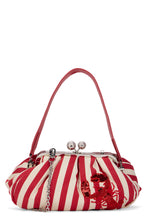 Load image into Gallery viewer, Shoulder bag Pasticcino in cotton with stripes