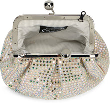 Load image into Gallery viewer, Small satin cake bag with rhinestones