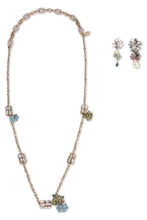Load image into Gallery viewer, Jewelry with flower and crystal details