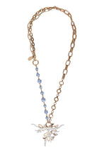 Load image into Gallery viewer, Chain necklace in metal and ceramic