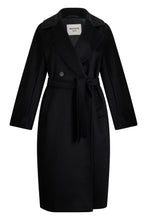 Load image into Gallery viewer, Double-breasted wool coat