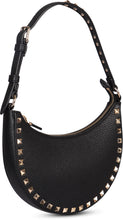 Load image into Gallery viewer, Rockstud mini leather hobo bag