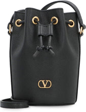 Load image into Gallery viewer, VLogo Signature mini bucket bag