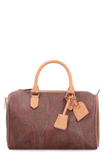 Load image into Gallery viewer, Paisley print boston bag