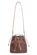 Load image into Gallery viewer, Paisley print bucket bag