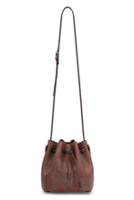 Load image into Gallery viewer, Paisley print mini bucket bag