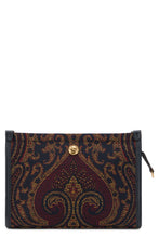 Load image into Gallery viewer, Pouch with paisley pattern