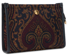 Load image into Gallery viewer, Pouch with paisley pattern