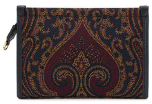 Load image into Gallery viewer, Pouch with paisley pattern