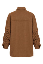 Load image into Gallery viewer, Oversized shirt with drawstring