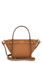 Load image into Gallery viewer, Elegant and versatile brown leather bag