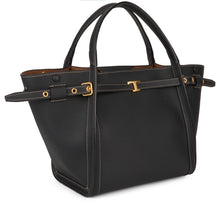 Load image into Gallery viewer, Small Leather Shopping Handbag