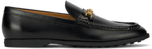 Load image into Gallery viewer, Black calfskin loafers