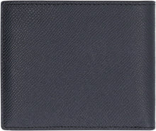 Load image into Gallery viewer, Leather flap-over wallet