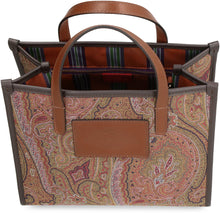 Load image into Gallery viewer, Paisley print shopping bag