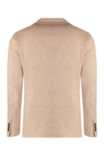 Load image into Gallery viewer, Cotton blend single-breast jacket