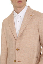 Load image into Gallery viewer, Cotton blend single-breast jacket