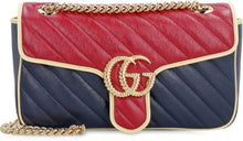 Load image into Gallery viewer, GG Marmont quilted leather bag
