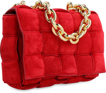 Load image into Gallery viewer, Chain Cassette suede bag