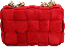 Load image into Gallery viewer, Chain Cassette suede bag