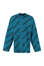 Load image into Gallery viewer, Jacquard crew-neck sweater