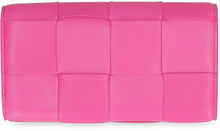 Load image into Gallery viewer, Leather flap-over wallet
