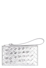 Load image into Gallery viewer, Metallic leather Bill Pouch