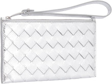 Load image into Gallery viewer, Metallic leather Bill Pouch