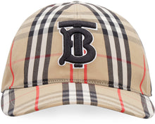Load image into Gallery viewer, Vintage check motif baseball cap