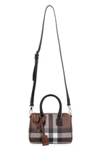 Load image into Gallery viewer, Coated fabric boston bag