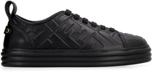 Load image into Gallery viewer, Rise leather platform sneakers