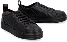 Load image into Gallery viewer, Rise leather platform sneakers