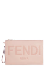 Load image into Gallery viewer, Leather flat pouch