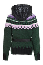Load image into Gallery viewer, Knitted full-zip sweatshirt