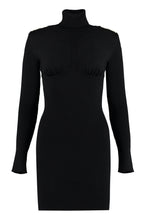 Load image into Gallery viewer, Knitted turtleneck dress