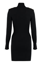 Load image into Gallery viewer, Knitted turtleneck dress