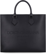 Load image into Gallery viewer, Smooth leather tote bag